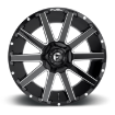 Picture of Alloy wheel D615 Contra Gloss Black Milled Fuel