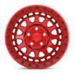 Picture of Alloy wheel Candy RED W/ Black Bolts Primm Black Rhino