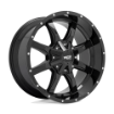 Picture of Alloy wheel MO970 Gloss Black W/ Milled LIP Moto Metal