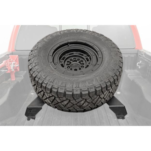 Picture of Bed mount spare tyre carrier Rough Country