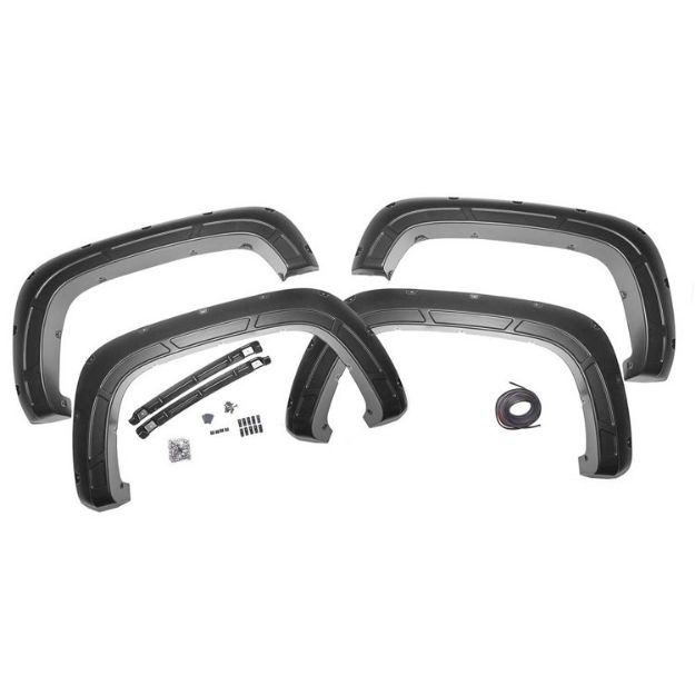 Picture of Front and rear fender flares Rough Country Defender Pocket