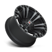 Εικόνα της Alloy wheel XD851 Monster 3 Satin Black W/ Gray Tint XD Series