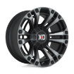 Picture of Alloy wheel XD851 Monster 3 Satin Black W/ Gray Tint XD Series