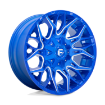 Picture of Alloy wheel D770 Twitch Anodized Blue Milled Fuel