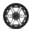 Picture of Alloy wheel XD862 Raid Satin Black Machined XD Series