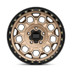 Εικόνα της Alloy wheel KM545 Trek Matte Bronze W/ Black LIP KMC