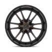 Picture of Alloy wheel D762 Clash Matte Black Double Dark Tint Fuel
