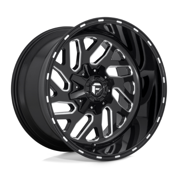 Picture of Alloy wheel D581 Triton Gloss Black Milled Fuel