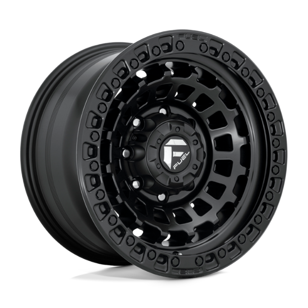 Picture of Alloy wheel D633 Zephyr Matte Black Fuel