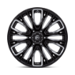 Εικόνα της Alloy wheel D849 Rebar Gloss Black Milled Fuel