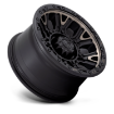 Εικόνα της Alloy wheel D824 Traction Matte Black W/ Double Dark Tint Fuel