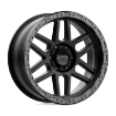 Εικόνα της Alloy wheel KM544 Mesa Satin Black W/ Gloss Black LIP KMC
