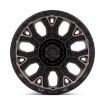 Εικόνα της Alloy wheel D824 Traction Matte Black W/ Double Dark Tint Fuel