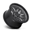 Εικόνα της Alloy wheel D701 Ammo Matte GUN Metal Black Bead Ring Fuel