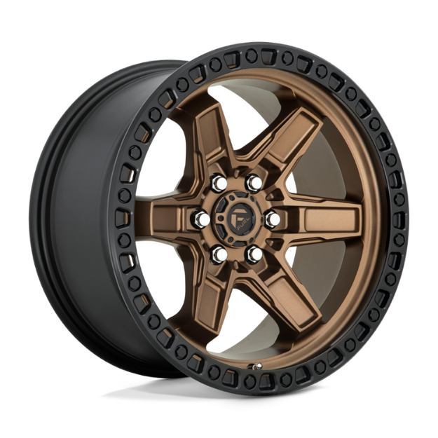 Picture of Alloy wheel D699 Kicker Matte Bronze Black Bead Ring Fuel