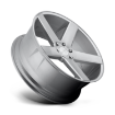 Εικόνα της Alloy wheel S218 Baller Gloss Silver Brushed DUB