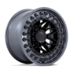 Picture of Alloy wheel Matte Black W/ Gunmetal LIP Alpha Black Rhino