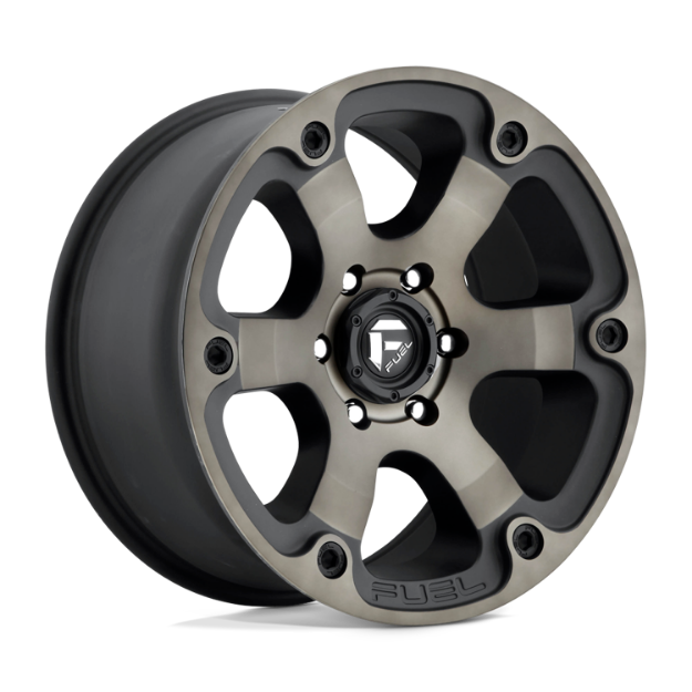Picture of Alloy wheel D564 Beast Matte Black Double Dark Tint Fuel