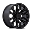 Picture of Alloy wheel D804 Flame Blackout Fuel