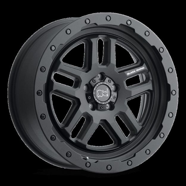 Picture of Alloy wheel Textured Matte Black Barstow Black Rhino