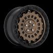 Εικόνα της Alloy wheel D634 Zephyr Matte Bronze Black Bead Ring Fuel